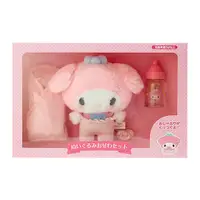 在飛比找Sanrio Gift Gate 三麗鷗優惠-美樂蒂嬰兒絨毛玩偶照顧玩具組