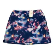 EP New York Women 17.5” Moody Watercolor Skort Size Medium Color Multicolor NWT