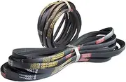 B Type V-belt Triangle Belt Industrial Agricultural Equipment Transmission Belt B-4900mm ~ B-7000mm Polyurethane Wire Core(B-6000mm)