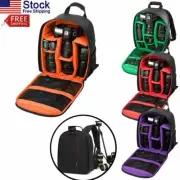 Digital Camera Waterproof Shoulder Bag Case Backpack for Canon Nikon Sony DSLR