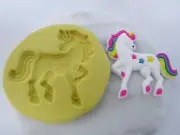Unicorn Silicone Push Mold A991 Cake Chocolate Resin Clay Edible Decor
