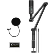 Sennheiser Profile USB Condenser Microphone Streaming Set with Boom Arm Bundle
