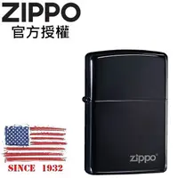 在飛比找PChome24h購物優惠-ZIPPO High Polish Black Zippo 