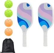 Ball Paddles Set - Lightweight Pick Rackets with Ball and Bag - Lightweight Pick Rackets, Sports Ball Paddle, Ball Paddle Sport Accessories for Women