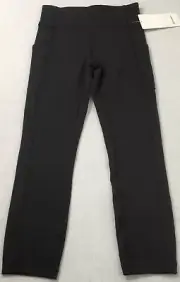 Lululemon Women's Invigorate HR Crop 23” LW6BDVS Black Size 2