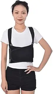 Adjustable Back Brace, Lumbar Support Belt,Elastic Breathable Rib Cage Thoracic Spine Fracture Support Brace