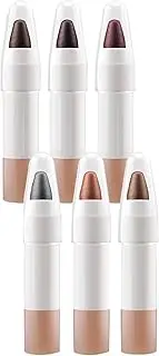 Eyeshadow Stick - Stick Eyeshadow For Older Women - 6 Colors Long-Wear Shimmer & Glitter Cosmetics Contour For Bridal Makeup, Everyday To Night Out
