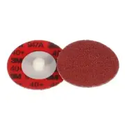 Cubitron II Roloc Durable Edge Disc 947A, 40+, X-weight, TR, Maroon, 2"
