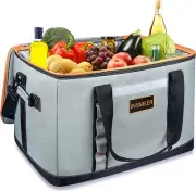 Insulated Cooler Bag Large Soft Sided with Shoulder Strap Collapsible Leakproof