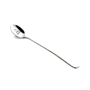 5Pcs Stainless Steel Spoon Long Handle Soup Spoon with Letters Christmas Thanksgiving Day Gifts Tableware 3081-2