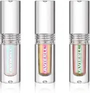 3 Pcs Liquid Glitter Eyeshadow, Diamond Glitter Liquid Eyeliner Pen, Face Highlighters Luminisers, Shimmer Eyes Makeup, Brightening Liquid Highlight, Face Body Glow Cosmetics for Woman Girl
