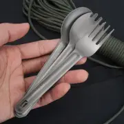 Ultralight Titanium Tableware The Perfect Addition to Your Camping Gear