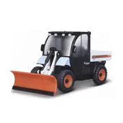 Bburago Licensed 10cm BobCat Toolcat 5600 With Snow Plow Model Toy