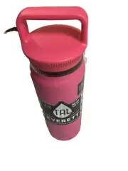 TAL STAINLESS STEEL EVERETT WATER BOTTLE TRITAN SPOUT 32 OZ PINK
