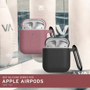 U UAG 耐衝擊 防塵 防摔殼 軟殼 耳機 支援 無線充電 適用於 AirPods 1代 2代 Pro