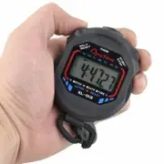 Professional Digital Handheld LCD Chronograph Sports Stopwatch Timer Stop Watch