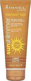 Sun Shimmer by Rimmel London Instant Tan Light Matte 125ml