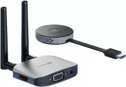Wireless HDMI Transmitter & Receiver Extender Kit, Full HD 1080P@60Hz 5GHz 164ft