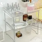 Kitchen Accessory Foldable Cup Holder Spice Rack Organizer Shelf with Strong