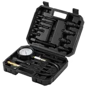 18-Piece Diesel Engine Compression Tester Kit with Dual-Scale Gauge