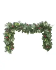 The Adelaide Evergreen Pre-Lit Garland 1.8m
