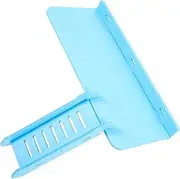 ibasenice Hamster Platform with Ladder for Cage Blue Climbing Board for Dwarf Hamsters Gerbils Hedgehogs and Squirrels Fun Exercise Accessory for Small Pets
