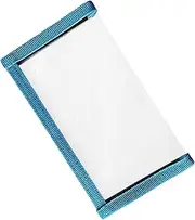 Perfeclan Fishing Lure Wrap Lures Storage Bag Clear Organizer Fishing Lure Cover Hook Protective Cover for Beginner Fishermen Saltwater, M