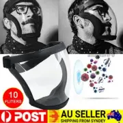Full Face Shield Super Protective Mask Anti-fog Transparent Safety Head Cover AU