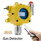 NH3 Gas Detector Fixed Remote Control Ammonia Gas Leak Detector Monitor 0-100ppm