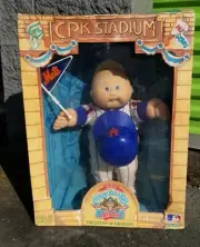 NEW! RARE Vintage 1986 Cabbage Patch Kids All Stars Mets CPK STADIUM Doll