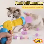 Cat Toy Balls With Launcher Indoor Cats Christmas Toys For Pet Cat Playing