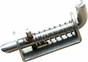 BESPORTBLE Strong Pet Cage Spring Stainless Steel Bolt Thickened Latch Gate Lock Easy Maintenance