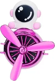 Car Air Freshener Diffuser,Automotive Air Fresheners Vent Clip - Cute Astronaut Rotating Propeller Aromatherapy Ornament for Automotive Travel Road Trip