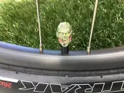 2 Decay Ray... Zombie.. Valve Caps ...MTB..BMX..Bicycle