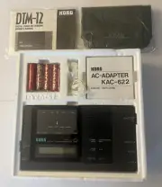 Korg DTM-12 Chromatic Digital Tuner Metronome Vintage BRAND NEW