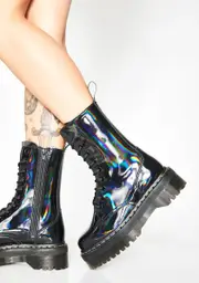 [Dr. Martens] Jadon Hi Rainbow Boots