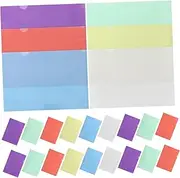 FUNOMOCYA Plastic Folders for Office 36pcs Letter Size Document Folders Page Protectors
