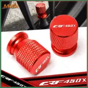 Aluminum CNC Wheel Tire Valve Cap Cover For HONDA CRF450X CRF 450X CRF450 X
