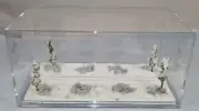 Z SCALE - SINGLE TRACK 8"-DISPLAY CASE -"WINTER SCENE" FOR ANY Z TRAINS -