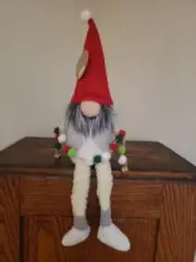 Red Hat Light Up Christmas Gnome by Mud Pie
