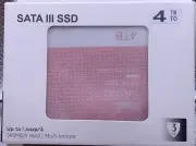 RED Fast 4TB SATA SSD 2.5" High-Speed Solid State Drive for Laptop & Notebook
