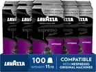 , Espresso Maestro Intenso, 100 Coffee Pods Compatible with Nespresso Machines,