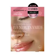 [MY SCHEMING] B3 NIACINAMIDE Brightening Essence Facial Mask 4pcs/box NEW