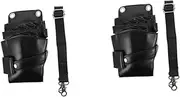 TOVINANNA 2pcs Professional Barber Scissors Pouch Large Capacity Hair Stylist Tool Bag Brush Comb Scissors Case Australia