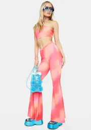 [Club Exx] Sherbet Sunrise Bell Bottoms Set