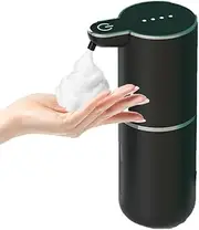 Automatic Soap Foaming Dispenser, 4-Level Adjustable Foam, Wall Mount,Touchless Hand & Dish Soap Dispenser for Bathroom, Kitchen, Hotel, Restaurant,Multiple Types of Washings can be Replaced