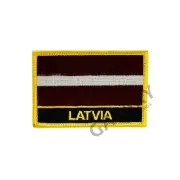 Latvia Patch / Latvia Flag / Iron On