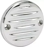 Arlen Ness Deep Cut 2-Hole Points Cover Chrome M8 Street Bob Bagger Touring Soft