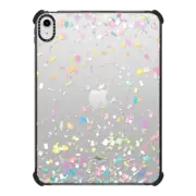 iPad 10.9-inch (10th gen) iPad Impact Case Pastel Confetti Explosion Transparent