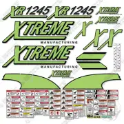 Fits Xtreme XR1245 Decal Kit Telehandler - 3M Vinyl!